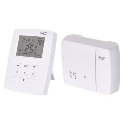Programovatelný termostat 230V+2xAA