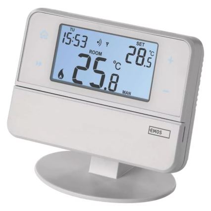 Programovatelný termostat 230V + 2xAA