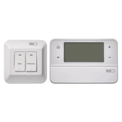 Programovatelný termostat 230V + 2xAA
