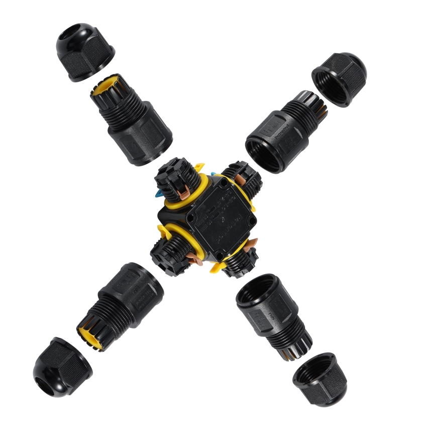 Propojovací X konektor IP68 450V