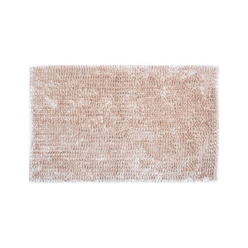 Protiskluzová koupelnová předložka CHENILLE 50x80 cm béžová
