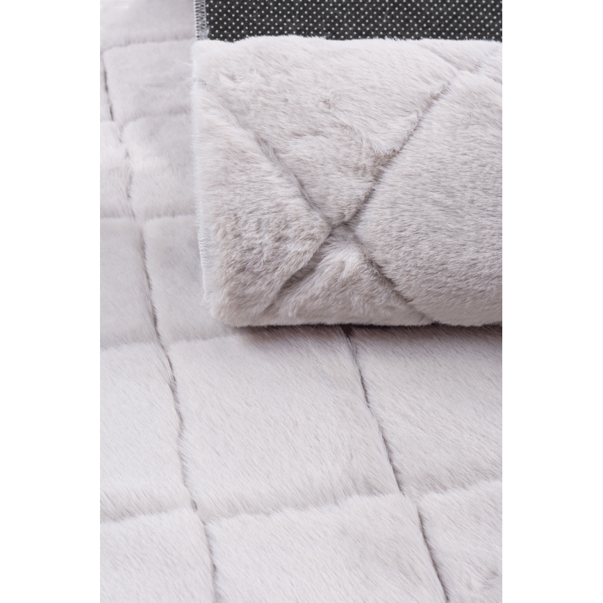 Protiskluzový koberec MODENA NEW 60x100 cm světle šedá