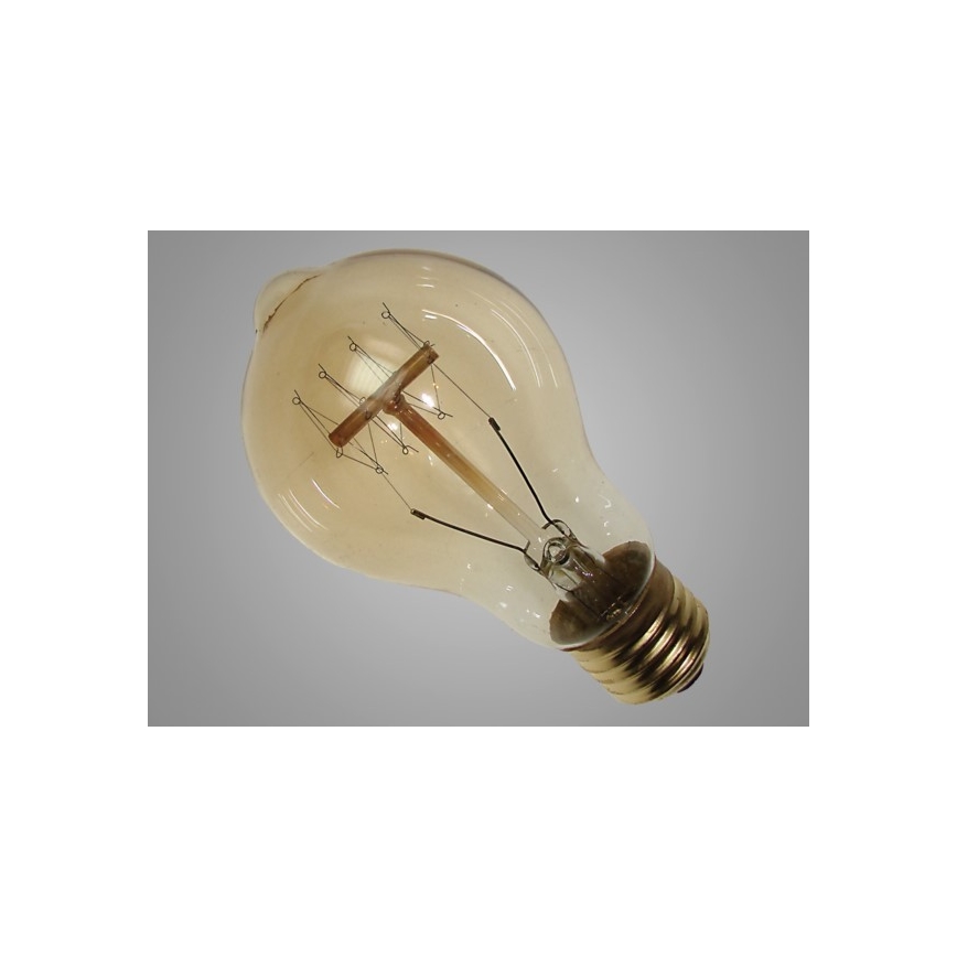 Průmyslová dekorační stmívatelná žárovka SCROBB A19 E27/60W/230V 2200K