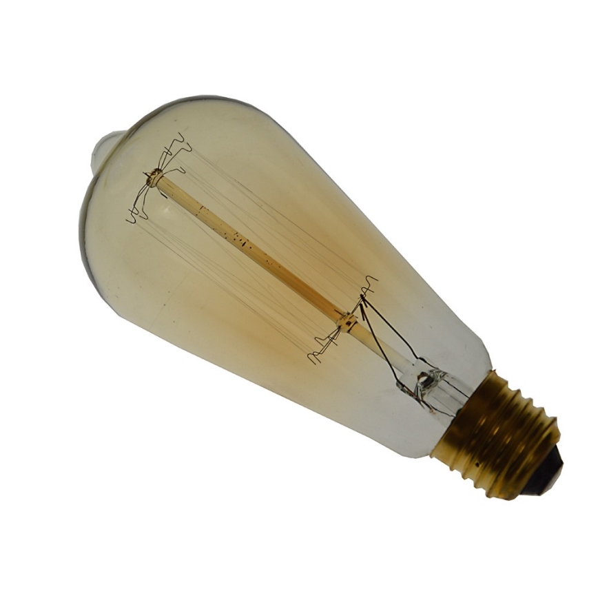 Průmyslová dekorační stmívatelná žárovka SELEBY ST64 E27/40W/230V 2200K
