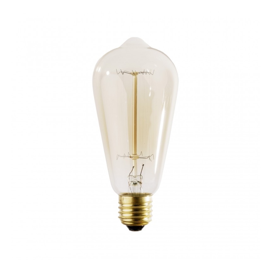 Průmyslová dekorační stmívatelná žárovka SELEBY ST64 E27/40W/230V 2200K