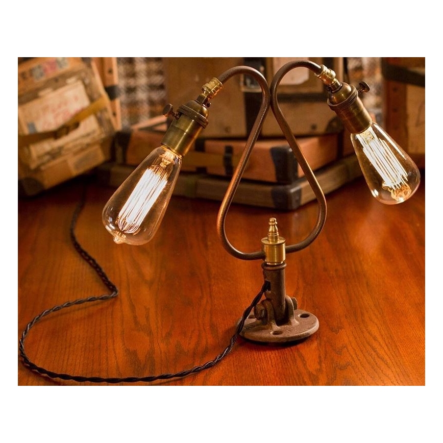 Průmyslová dekorační stmívatelná žárovka SELEBY ST64 E27/40W/230V 2200K