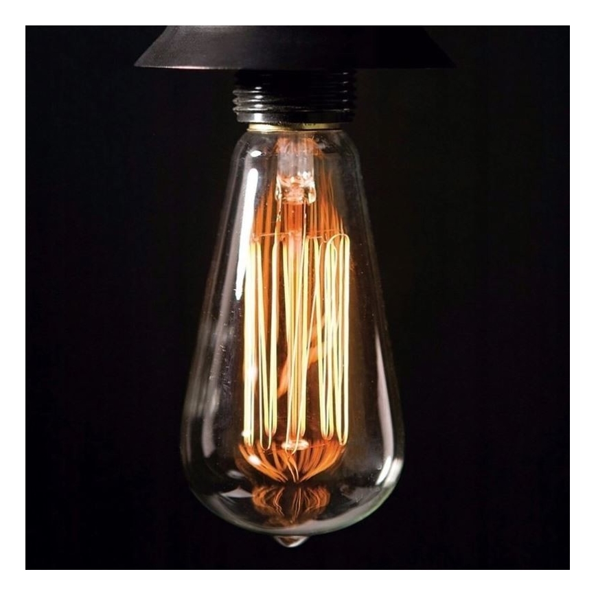 Průmyslová dekorační stmívatelná žárovka SELEBY ST64 E27/40W/230V 2200K