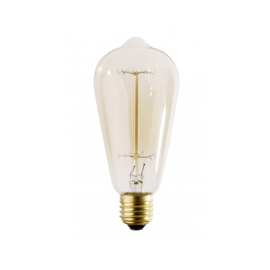 Průmyslová dekorační stmívatelná žárovka SELEBY ST64 E27/60W/230V 2200K