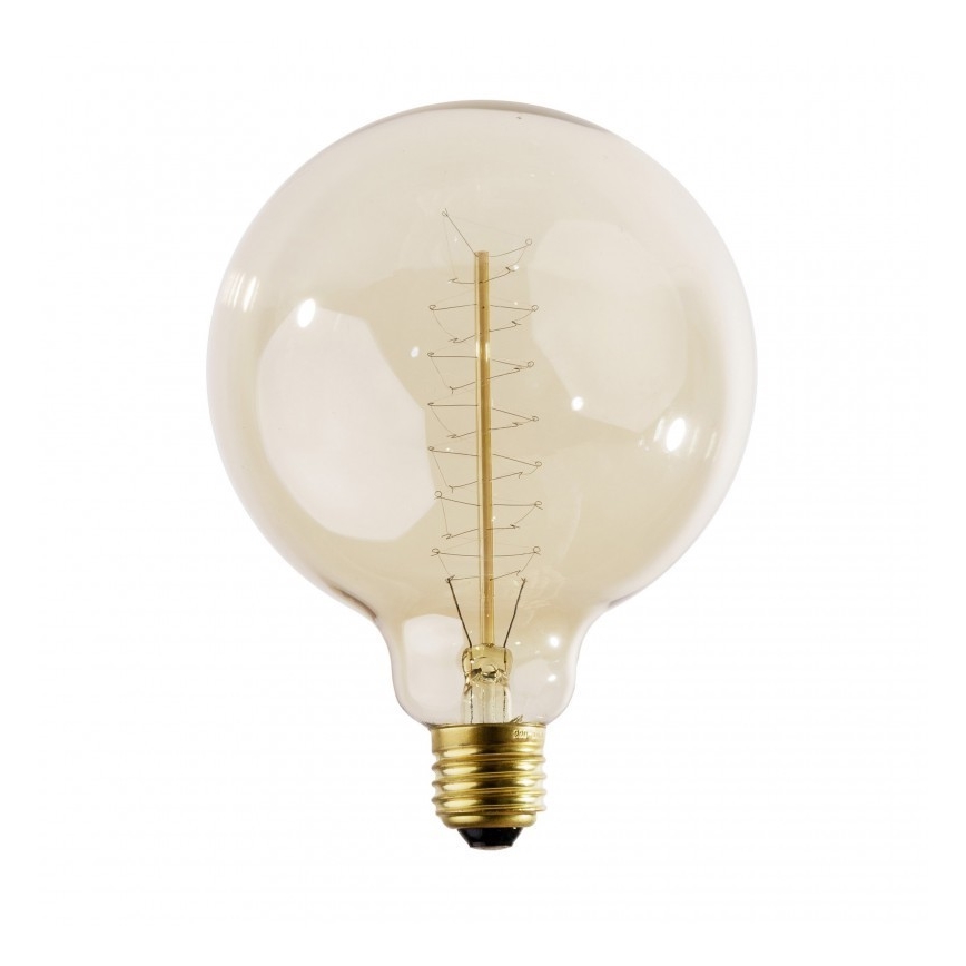 Průmyslová dekorační stmívatelná žárovka SELRED G125 E27/60W/230V 2200K 260 lm