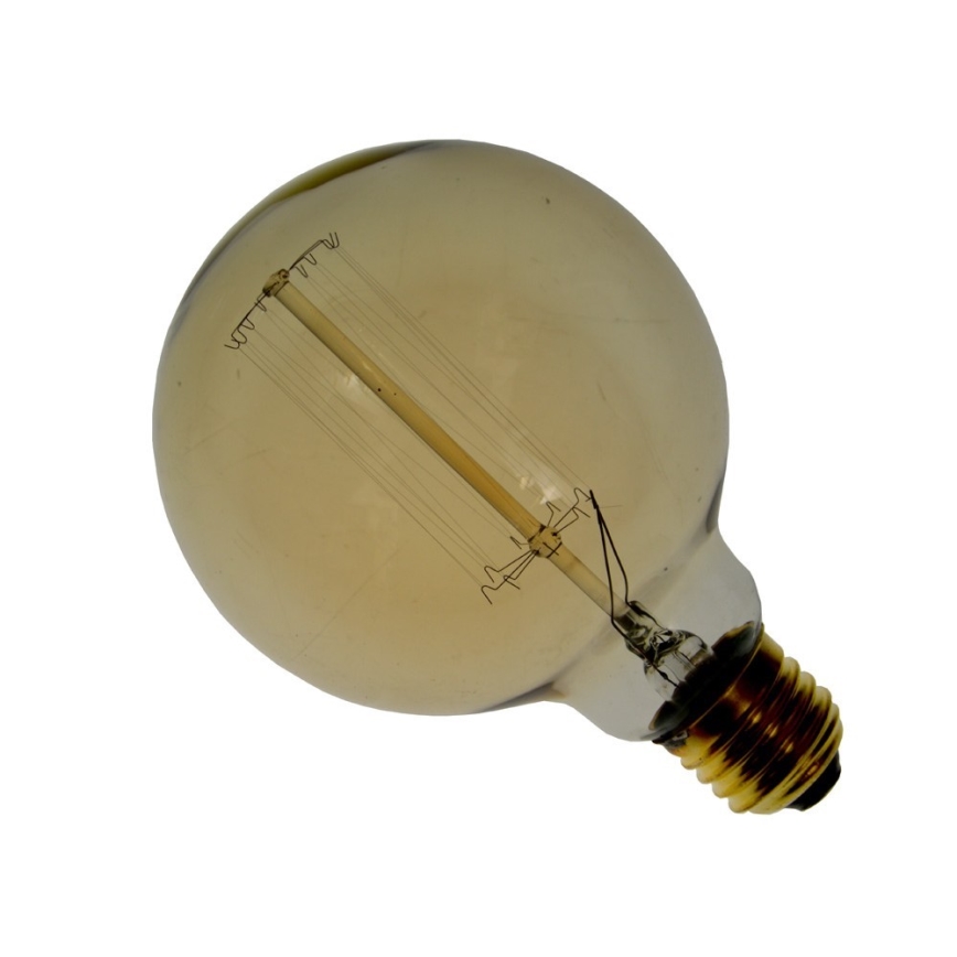 Průmyslová dekorační stmívatelná žárovka SELRED G125 E27/60W/230V 3000K 120 lm
