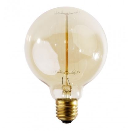 Průmyslová dekorační stmívatelná žárovka SELRED G125 E27/60W/230V 3000K 120 lm