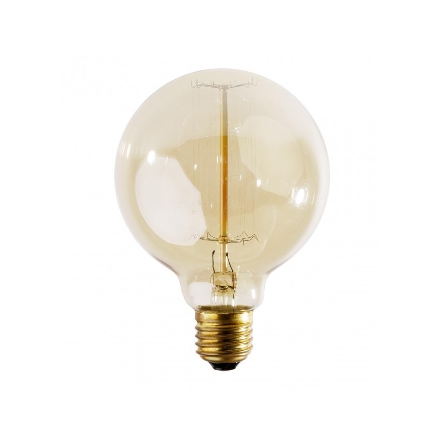 Průmyslová dekorační stmívatelná žárovka SELRED G125 E27/60W/230V 3000K 120 lm