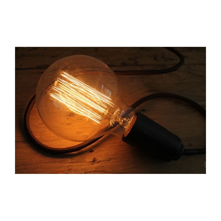 Průmyslová dekorační stmívatelná žárovka SELRED G125 E27/60W/230V 3000K 120 lm