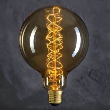 Průmyslová dekorační stmívatelná žárovka SELRED G125 E27/60W/230V 3000K