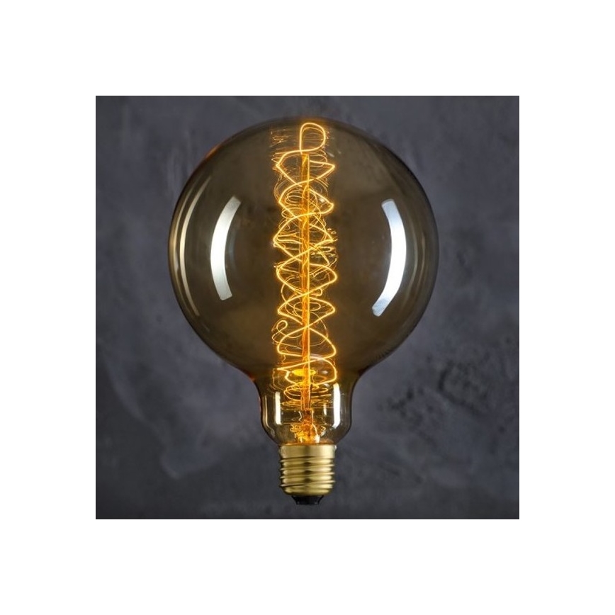 Průmyslová dekorační stmívatelná žárovka SELRED G125 E27/60W/230V 3000K