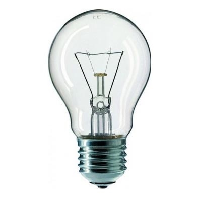 Průmyslová žárovka CLEAR E27/75W/240V