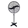 Průmyslový stojanový ventilátor 160W/230V pr. 66 cm cm černá