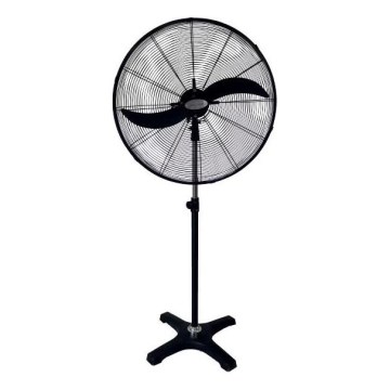 Průmyslový stojanový ventilátor 160W/230V pr. 66 cm cm černá