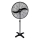 Průmyslový stojanový ventilátor 190W/230V pr. 76 cm černá