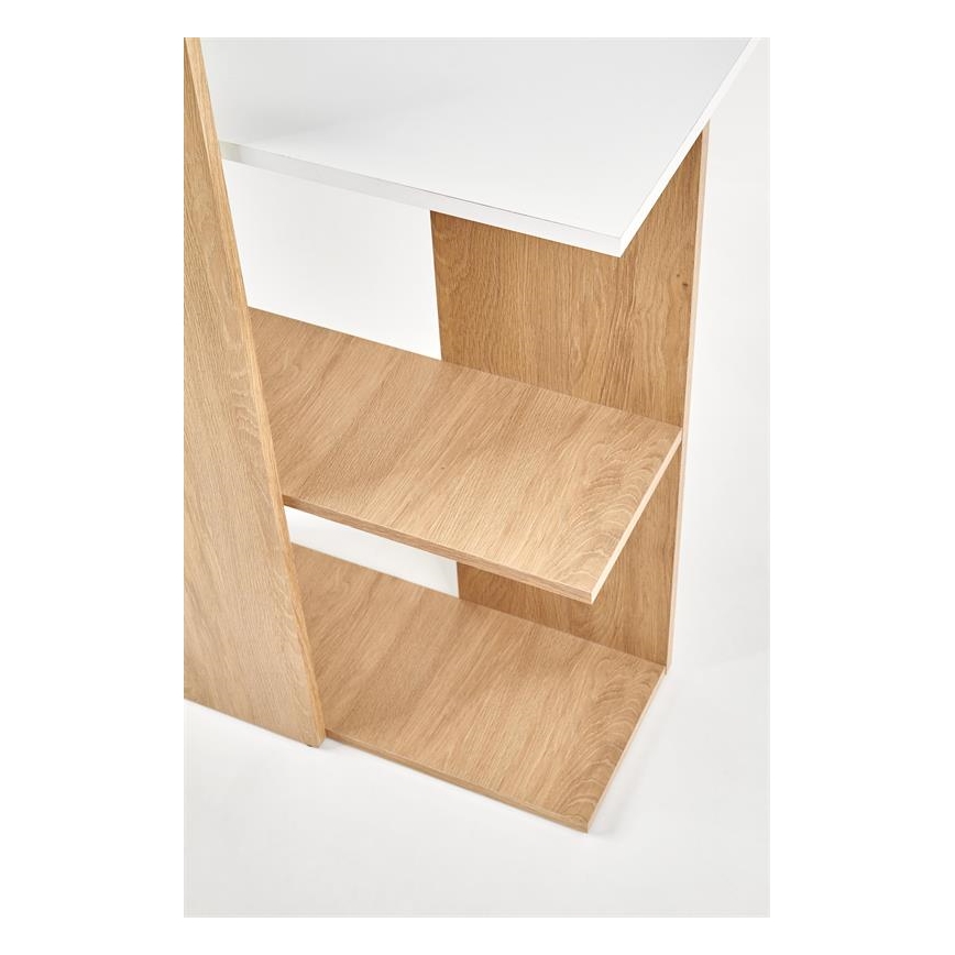 Psací stůl COZYRA dub/bílá