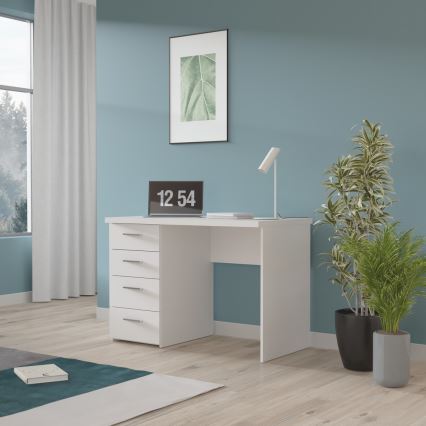 Psací stůl GINO 110x60 cm bílá