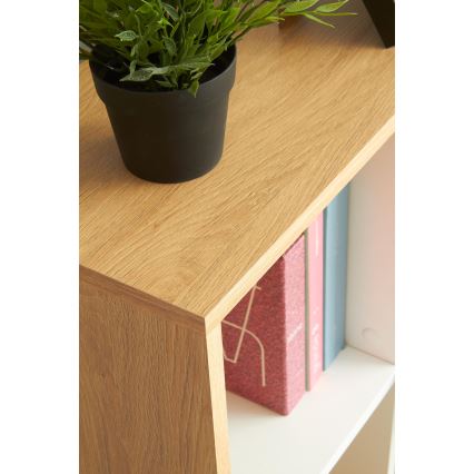 Psací stůl GORA 149x50 cm dub/bílá