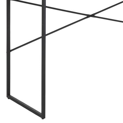 Psací stůl SARON 110x45 cm dub/černá