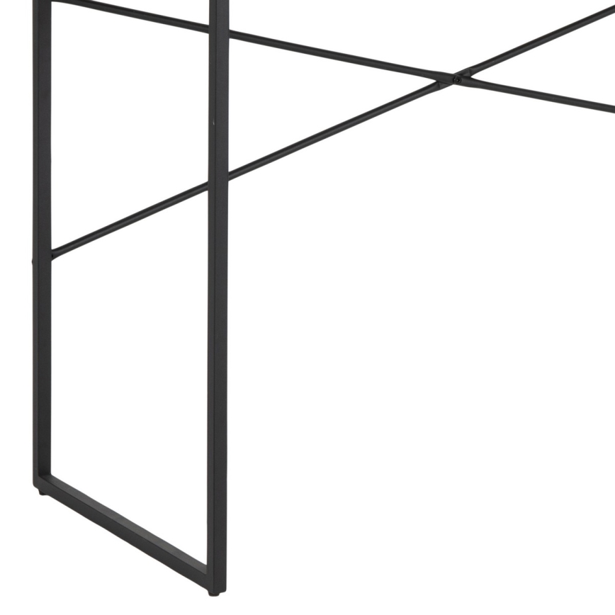 Psací stůl SARON 110x45 cm dub/černá