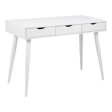 Psací stůl se zásuvkami ADIS 110x50 cm bílá