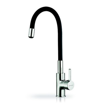 Pyramis 90919638 - Dřezová baterie s flexibilním ramínkem FLESSI černá