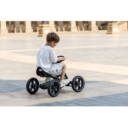 QPlay - Dětská čtyřkolka GO KART černá