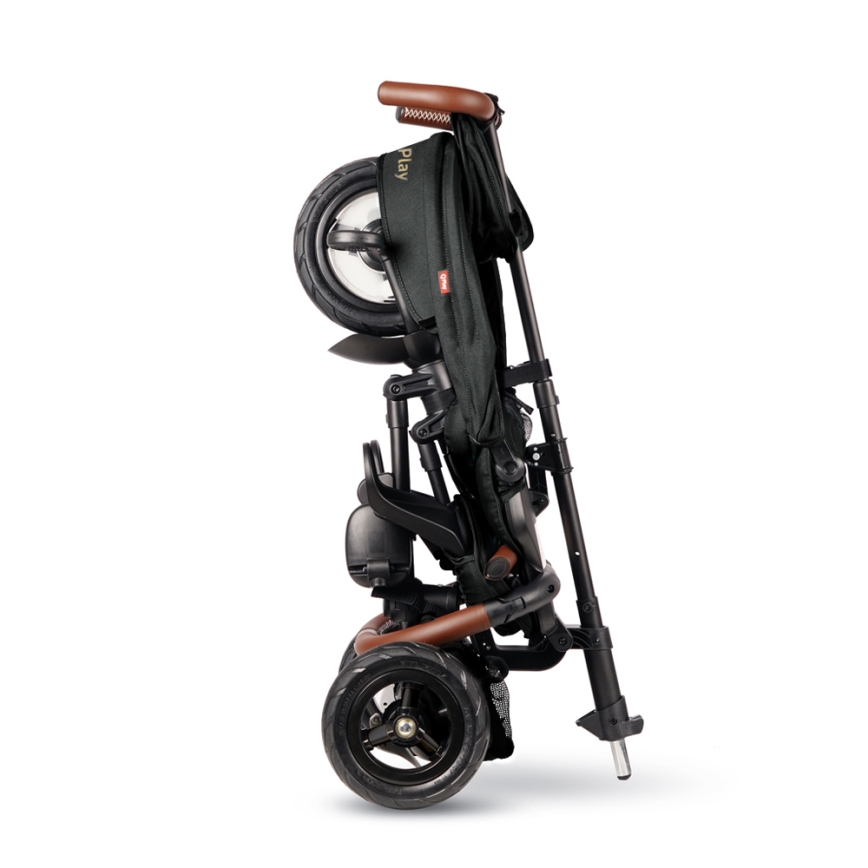 QPlay - Dětská tříkolka 6v1 RITO DELUXE (Limited special edition) černá