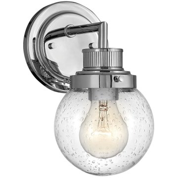 Quintiesse - Koupelnové nástěnné svítidlo POPPY 1xE27/60W/230V IP44 lesklý chrom