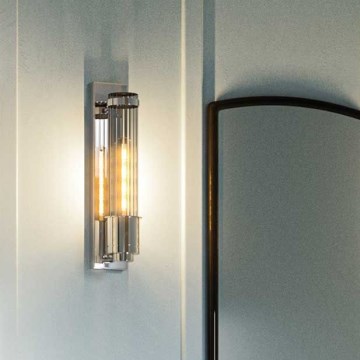Quintiesse - LED Koupelnové nástěnné svítidlo WELLINGTON 1xE27/7W/230V IP44 lesklý chrom