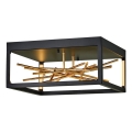 Quintiesse - LED Stropní svítidlo STYX LED/8W/230V černá/zlatá