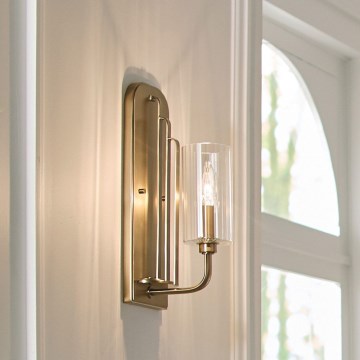 Quintiesse - Nástěnné svítidlo KIMROSE 1xE14/40W/230V zlatá
