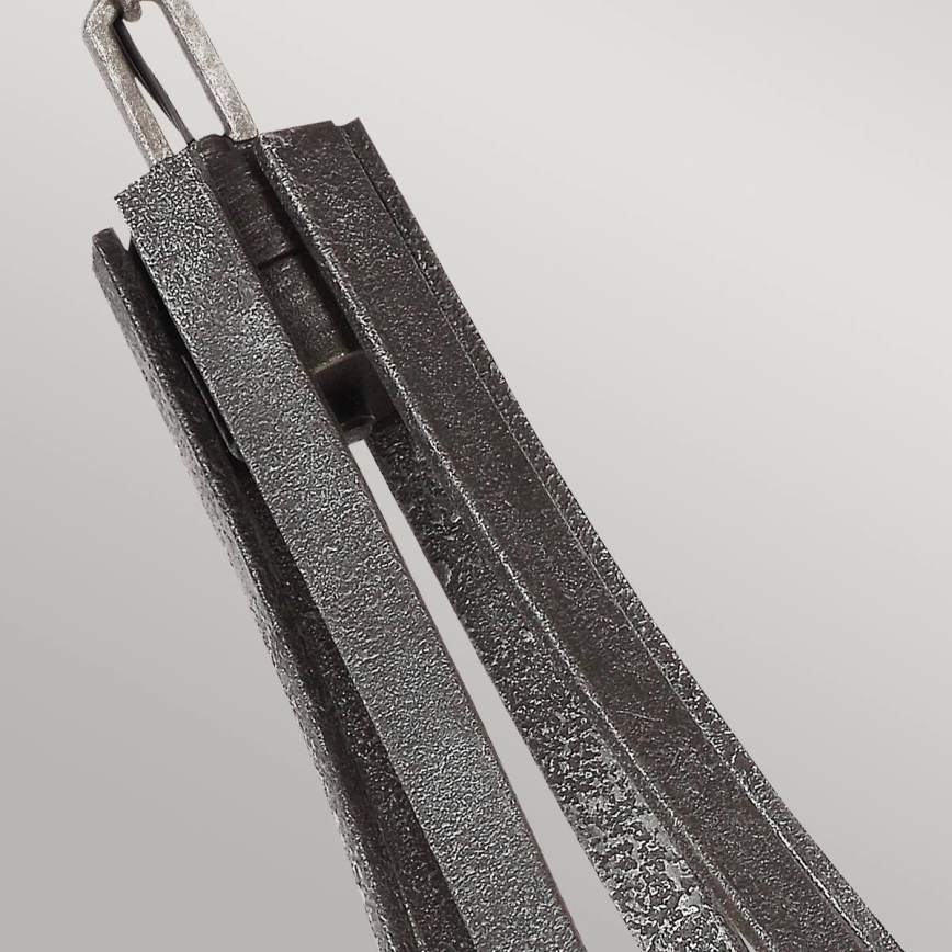 Quintiesse - Lustr na řetězu ANGELO 6xE27/60W/230V dekor dub