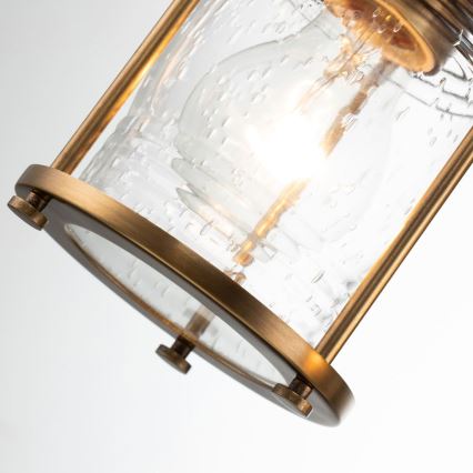 Quintiesse - Venkovní nástěnná lampa ASHLAND BAY 3xE27/60W/230V IP44 bronzová