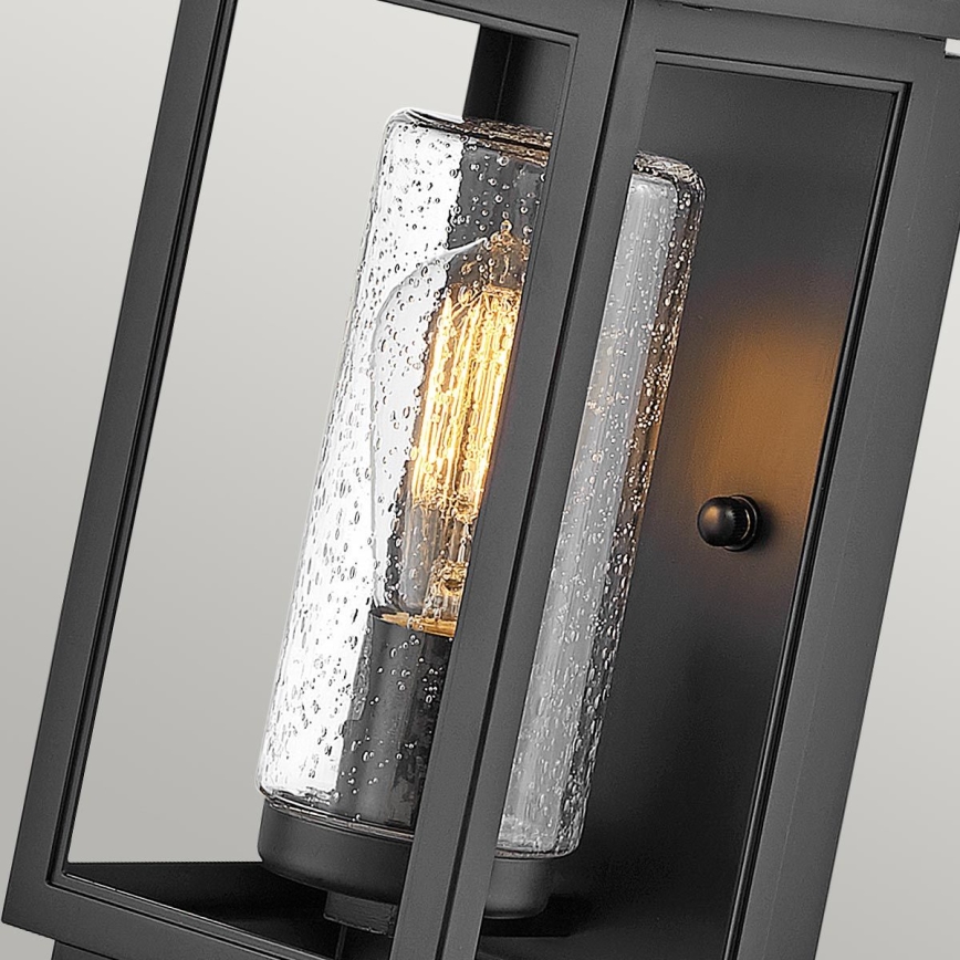 Quintiesse - Venkovní nástěnné svítidlo ATWATER S 1xE27/60W/230V IP44 černá