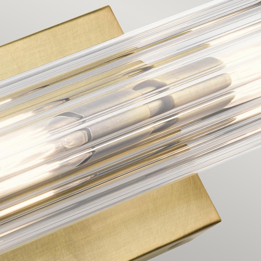 Quintiesse - Koupelnové nástěnné svítidlo AZORES 2xE14/40W/230V IP44 zlatá