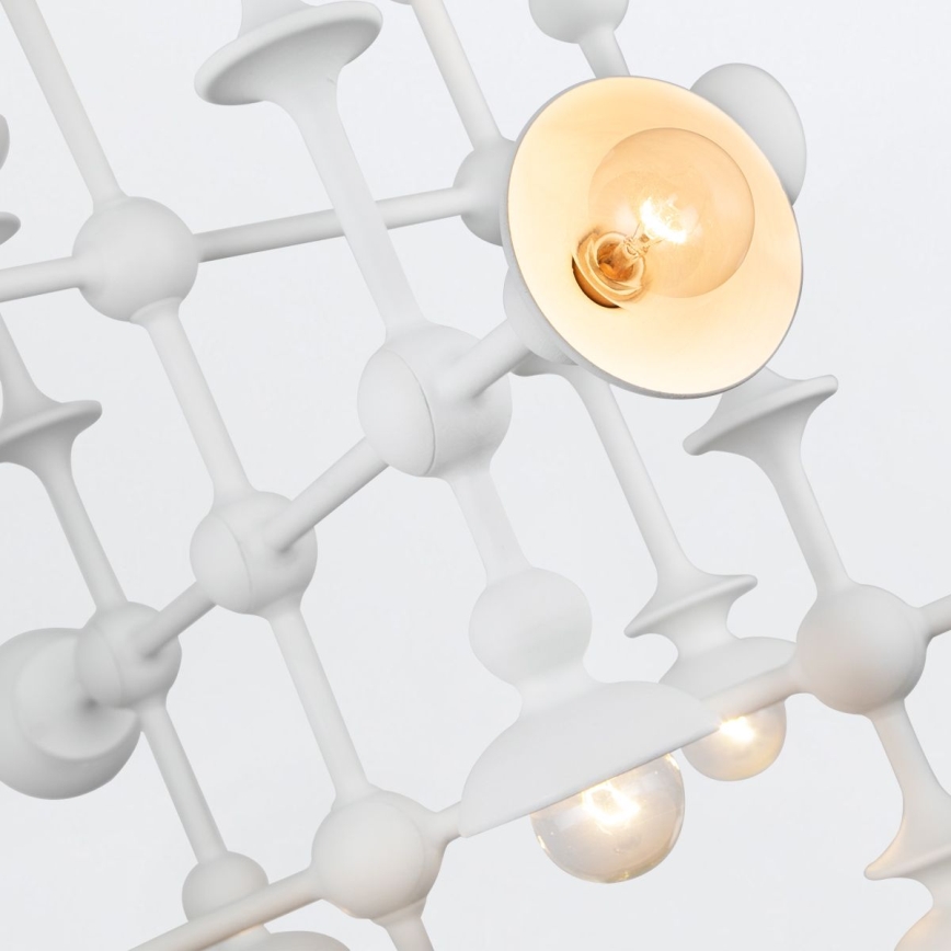 Quintiesse - Lustr na tyči CADENCE 18xE14/40W/230V bílá