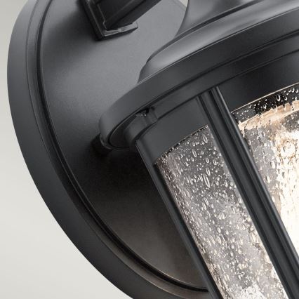Quintiesse - Venkovní nástěnná lampa FAIRFIELD M 1xE27/60W/230V IP44 černá