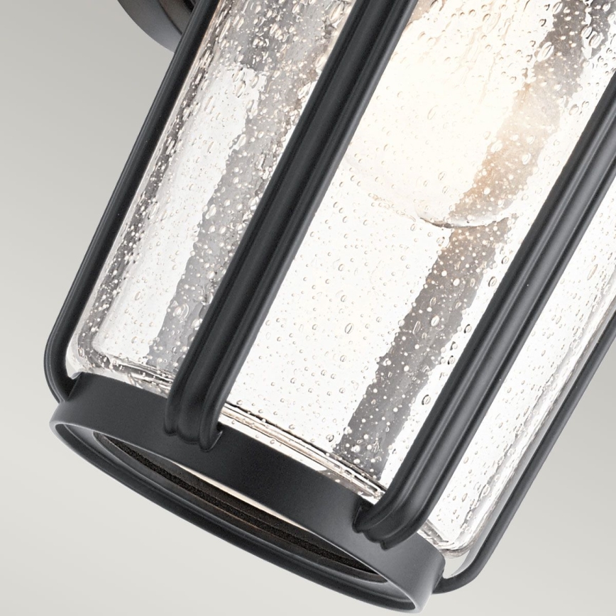 Quintiesse - Venkovní nástěnná lampa FAIRFIELD M 1xE27/60W/230V IP44 černá