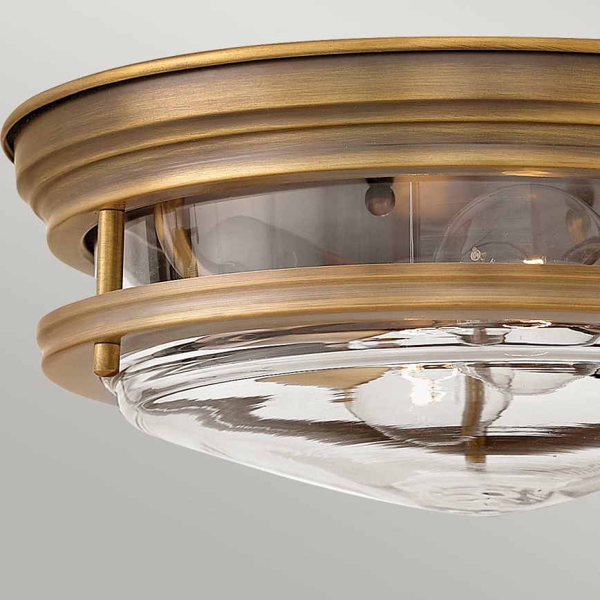 Quintiesse - Venkovní stropní svítidlo HADRIAN 2xE27/40W/230V pr. 30,5 cm IP44 bronzová