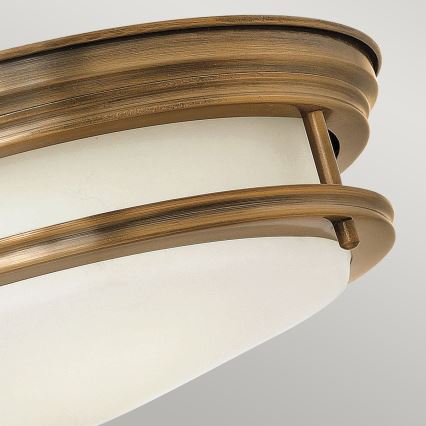 Quintiesse - Venkovní stropní svítidlo HADRIAN 2xE27/40W/230V pr. 30,5 cm IP44 bronzová