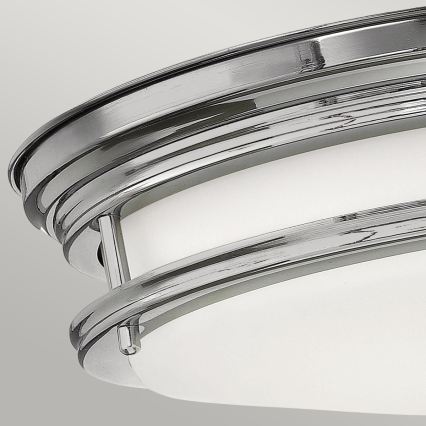 Quintiesse - Venkovní stropní svítidlo HADRIAN 2xE27/40W/230V pr. 27,8 cm IP44 lesklý chrom