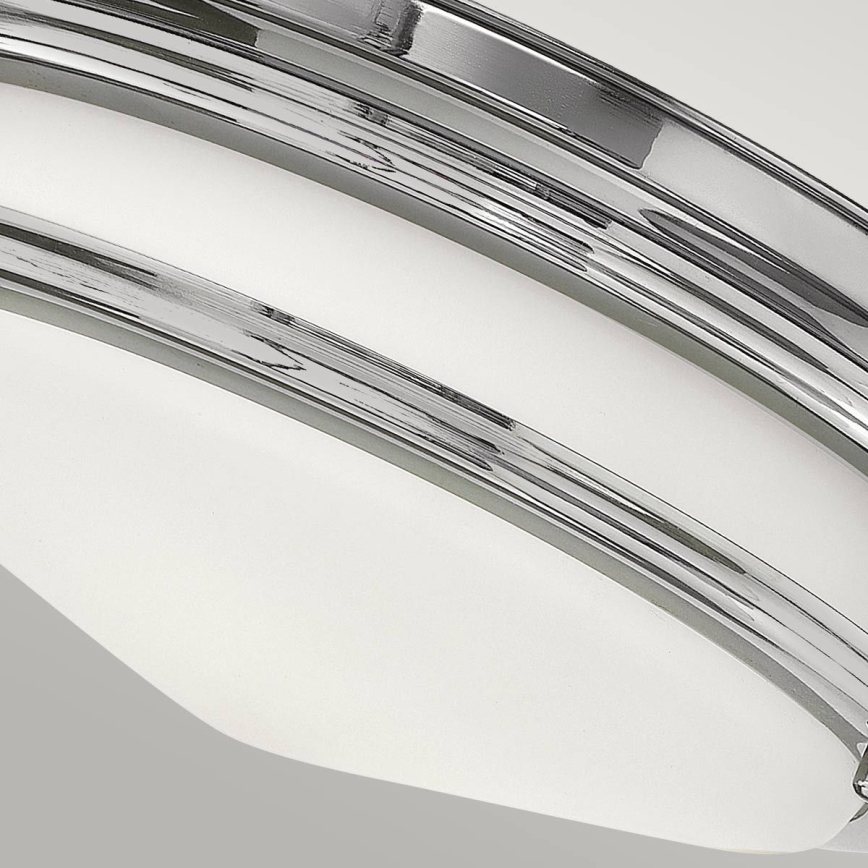 Quintiesse - Venkovní stropní svítidlo HADRIAN 2xE27/40W/230V pr. 27,8 cm IP44 lesklý chrom