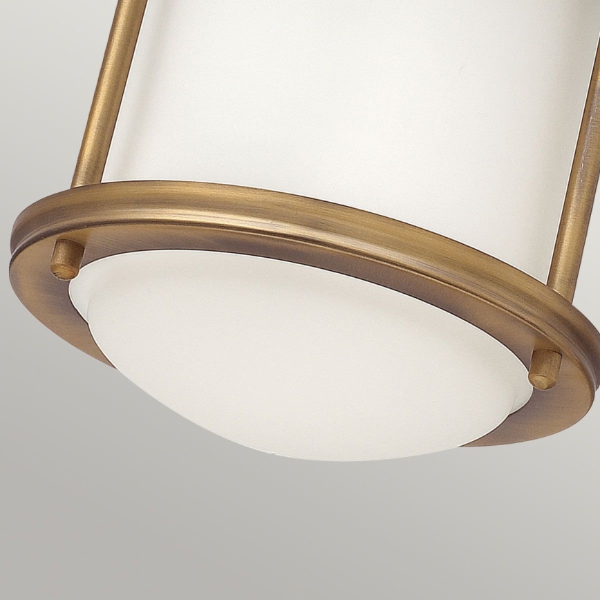 Quintiesse - Venkovní stropní svítidlo HADRIAN 1xE27/60W/230V pr. 16,8 cm IP44 zlatá