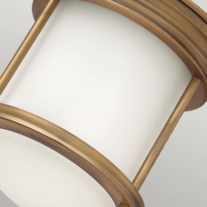Quintiesse - Venkovní stropní svítidlo HADRIAN 1xE27/60W/230V pr. 16,8 cm IP44 zlatá