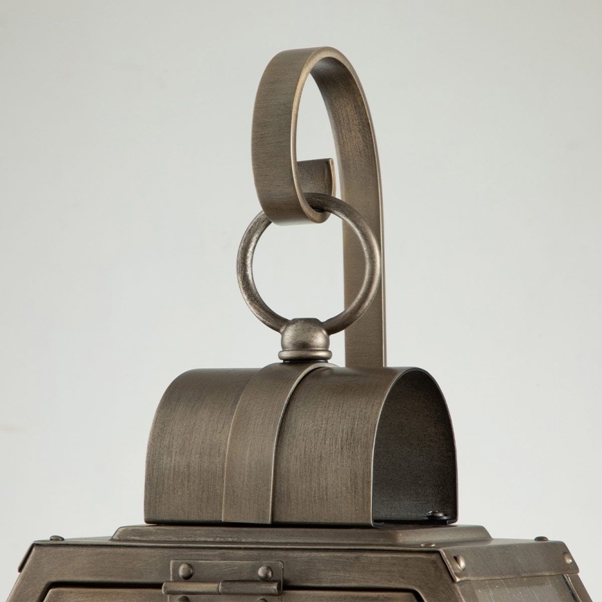 Quintiesse - Venkovní nástěnné svítidlo HEATH M 1xE27/60W/230V IP44 bronzová